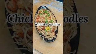 💥 Chinese Restaurant Style Chicken Noodles &ndash; Must Try! #cooking #foodie #shorts #indianfood