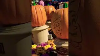 Disney Holiday Magic | Walt & Mickey Pumpkin Display