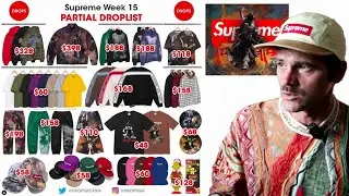 SUPREME X FRANK FRAZETTA - PARTIAL DROPLIST