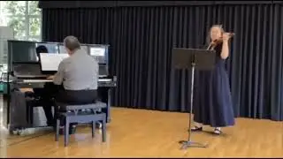 Darya Chalubeyeva (violin) & Gerard Satamian (piano) 