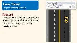 Certified Examiner Training Refresher - Lane Travel Scoring