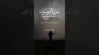 Great regret awaits our past life on Judgment Day | Surah Al Mominoon - Urdu Translation
