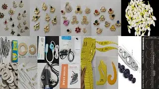 tailoring material, aari work material, saree pre pleating iron box