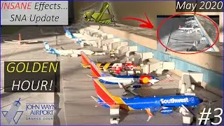 *INSANE* Effects... | 1:400 Gemini Jets Orange County John Wayne Airport update - May 2020