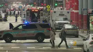 Thompson Center Becomes Crime Scene