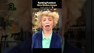 Ranking Top 5 Funniest Slow Motion Jumps💀