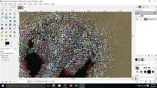 GIMP 2.8.16 tutorials - 13 - Dodge, Burn, Blur, Sharpen, Measure, and Smudge tools