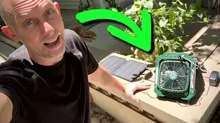 Can This Solar Fan Really Cool You Down Outside?