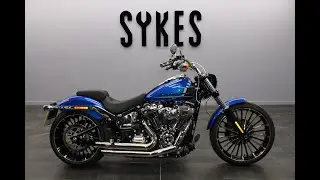 2024 Harley-Davidson FXBR Softail Breakout in Blue Burst
