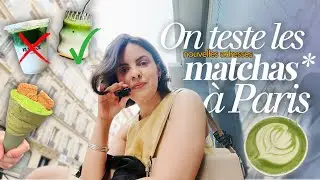 Les MEILLEURS MATCHA de Paris ? Je teste les nouvelles adresses tendance en 2025 !