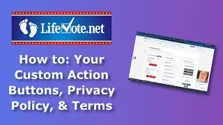 LifeVote - Your Custom Action Buttons, Privacy Policy, & Terms of Service