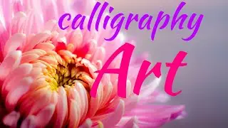 Satisfying Calligraphy Art: Beautifull Names + Subscribers suggested #shorts