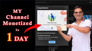Finally My Channel Got Monetized | My monetization story |
