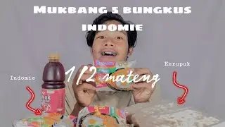 MUKBANG indomie setengah mateng!!!!! the real indomie setengah mateng