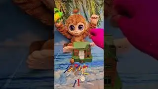 Furreal # monkey # Dino coins  grabber # saving money is fun #satisfying