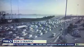 Bay Bridge Toll Plaza backed up