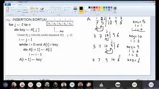 Algorithms Lecture 10: Insertion Sort