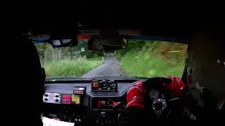 Rali Bae Ceridigion 2023  - Cwmerfyn Stage Car 105 Rob Richards and Teresa Butler