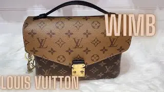 WHAT'S IN MY BAG LOUIS VUITTON POCHETTE METIS🤎🤎🤎