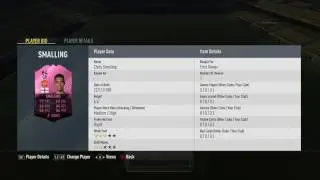 FUTTIES Winner Smalling SBC IDEA! - FIFA 17 (Not Completed)