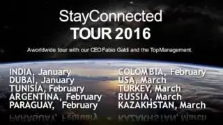 #Stay Connected Tour 2016#WorldGN#