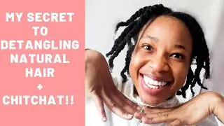 HOW TO DETANGLE 4C NATURAL HAIR TAKING OUT MONTHS OLD BRAID(EASY, SAFE AND FAST!!)| STAYING GRATEFUL