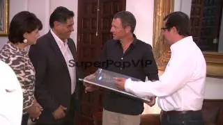 Jorge Herrera Caldera , Lance Armstrong and Juan Avalos  ...