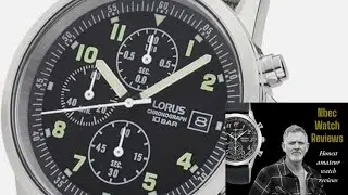 Lorus Chronograph Watch RM349JX9