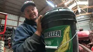 Transmission and lift oil change on the 67 Farmall 140