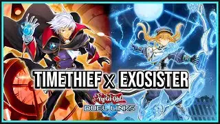 TIMETHIEF + EXOSISTER COMBO BANISH + SPELL/TRAP NEGATE BOARD | Duel Links Epic Showdown