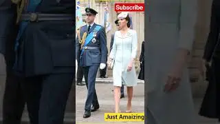 Majestic Stroll: Prince William and Princess Catherine's Enchanting Walk Together