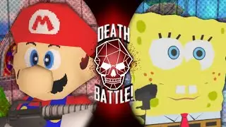 Gun Mario VS Spongeglock Squarepants | DEATH BATTLE Fan Trailer
