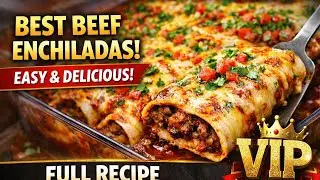 I Tried the Best Beef Enchiladas Recipe &ndash; So Cheesy & Easy!