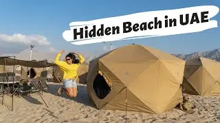 HIDDEN BEACH IN UAE | Most Peaceful Place in UAE | Al Rams Beach