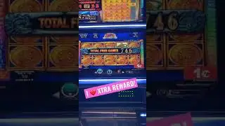 Over 700 free spins MAYAN CHIEF XTRA REWARD KONAMI SLOT MACHINE!🎰HUGE start! PART 1! 👍🔔#shorts