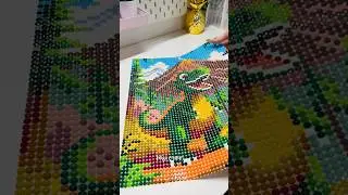 Big drills in diamond painting! #diamondpainting #paintwithdiamonds #алмазнаямозайка