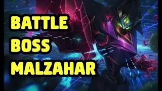 BATTLE BOSS MALZAHAR SKIN SPOTLIGHT - LEAGUE OF LEGENDS