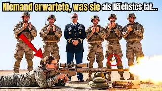 Sie sollte nur das Gewehr halten – dann überraschten 4 Schüsse die gesamte Einheit