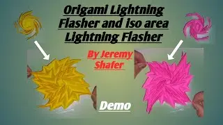 Origami Lightning Flasher and Iso Area Lightning Flasher By Jeremy Shafer