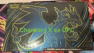 Распаковка коробки Mega Charizard X ex UPC! Вторая, которую мы открываем! 7 доз, 18 упаковок.