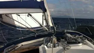 Bavaria 39 cruiser, navigazione in solitaria