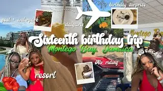 Видеоблог к ​​16-летию 🎂 | Выпуск из Монтего-Бей ✈️: езда на квадроцикле, аэропорт, праздничный у...