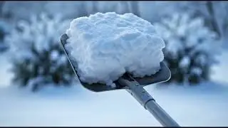 9H Snow Shoveling & Crunching ASMR &bull; Tool Scrapes & Winter Crunch (No Talking)