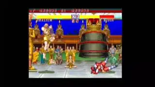 tecnica para derrotar a M. Bison con Dhalsim en Street fighter 2 Champion Edition  1992.