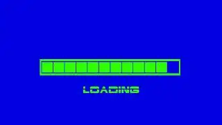 fond vert loading