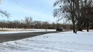 SRT Hellcat Durango - Launch in the cold!