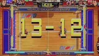 Windjammers 2 Beta - Ranked - Loris Biaggi vs. Loris Biaggi