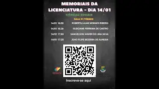 Memoriais da Licenciatura 14/01 - 2