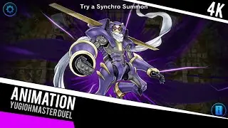 Yugioh Master Duel - Junk Warrior Summon Animation [4K]