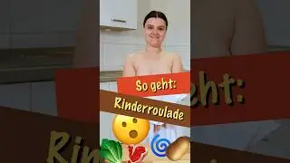 Omas Rinderroulade &ndash; einfaches Rezept zum Nachkochen 🍽️ #Shorts #food  #lecker #cooking #rezept